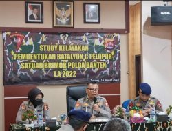Rorena Polda Banten Dampingi Biro Lembaga dan Tata Laksana Srena Polri Laksanakan Studi Kelayakan