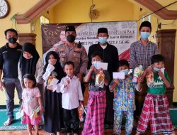 Begini Kebahagiaan Anak Yatim Piatu, Saat Dikunjungi Dirpamobvit Polda Banten dan Komunitas PIC