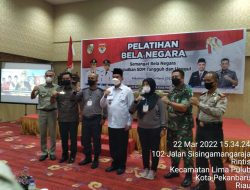 Acara Pelatihan Bela Negara KBPP Polri Tahun 2022, Resmi Dibuka oleh Walikota Pekanbaru