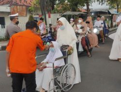 Melalui BPBD Pamekasan, Sholat Ied di Masjid Agung Asy-Syuhada Terapkan Protokol Kesehatan Ketat