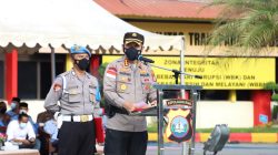Kapolresta  Barelang Pimpin upacara 17 Hari  Bulan  Tingkat Kota  Batam
