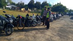 Antisipasi Balap Liar, Satlantas Polres Pamekasan Kembali Amankan 22 Unit Sepeda Motor