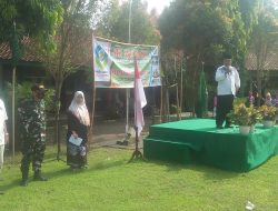 Babinsa Posramil Bonorowo Melaksanakan PAM Hari Santri Nasional