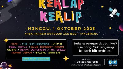 bank bjb Berikan Kemudahan Mendapatkan Tiket VIP Kerlap Kerlip Festival 2023