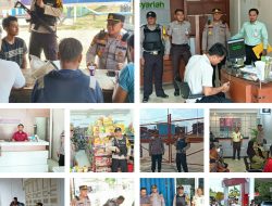 Kapolsek Tapung Hulu Pimpin Patroli Dialogis Antisipasi C3 di Wilkum Polsek Tapung Hulu